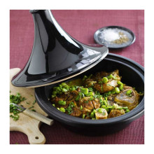 Round Vegetable Oil Cast Iron Tagine Pot